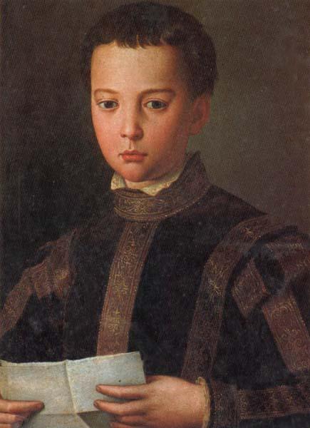 Agnolo Bronzino Portrait of Francesco I as a Young Man Sweden oil painting art